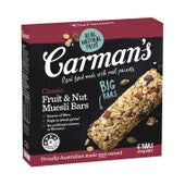 Carman's Fruit & Nut Muesli Bars 6pk