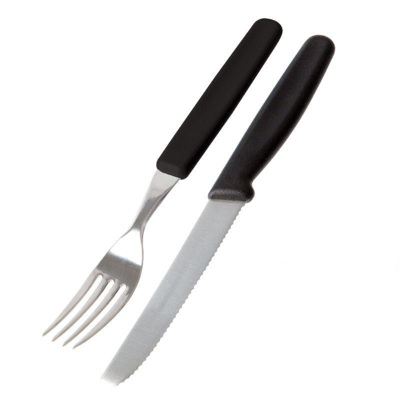 Edge Utility Knife & Fork Set 10cm