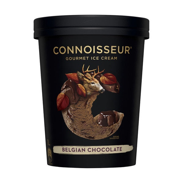 Connoisseur Ice Cream Belgian Chocolate 1L