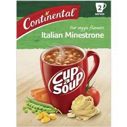 Continental Italian Minestrone Soup 75g 2pk