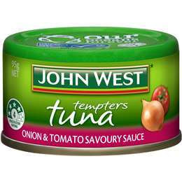 John West Tempters Onion & Tomato Tuna 95g