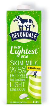Devondale Long Life Extra Light Skim Milk 1L