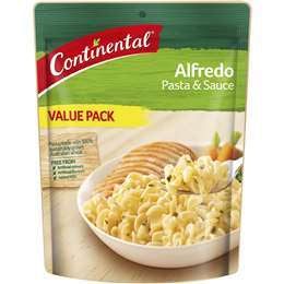 Continental Pasta & Sauce Alfredo Value Pack 145g
