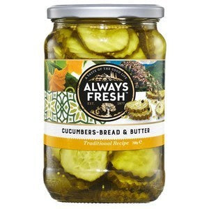 Always Fresh Bread and Butter Cucumbers 700g