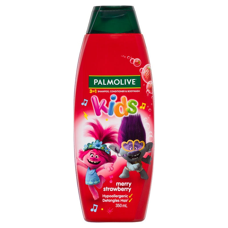 Palmolive Kids 3in1 Shampoo Conditioner Bodywash Merry Berry 700ml