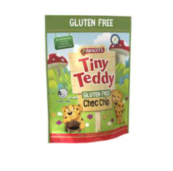 Arnott's Gluten Free Tiny Teddy Choc Chip 120g