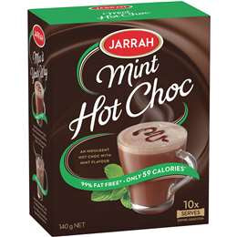 Jarrah Mint Hot Choc 140g 10pk