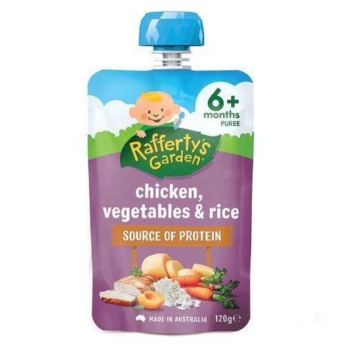 Rafferty's Garden Chicken Vegetables & Rice 6 Month 120g