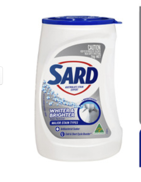 Sard Wonder Stain Remover Ultra Whitening Powder 1kg