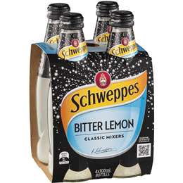 Schweppes Bitter Lemon 300ml x 4pk