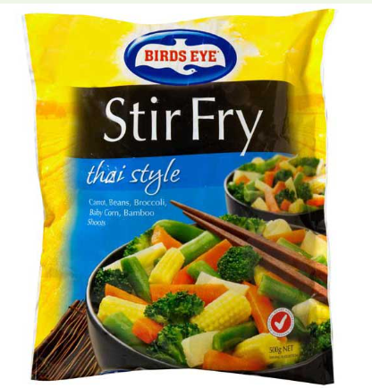 Birds Eye Thai Style Stir Fry Vegetables 500g