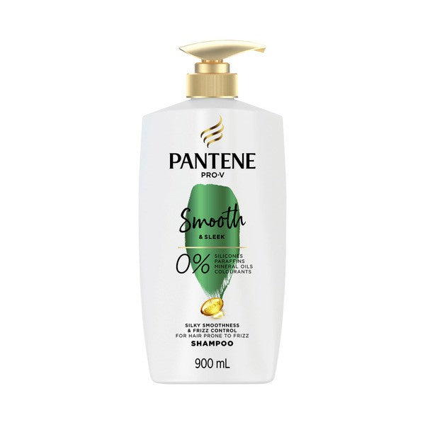 Pantene Smooth & Sleek Shampoo 900ml