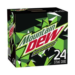 Mountain Dew 375ml x 24pk