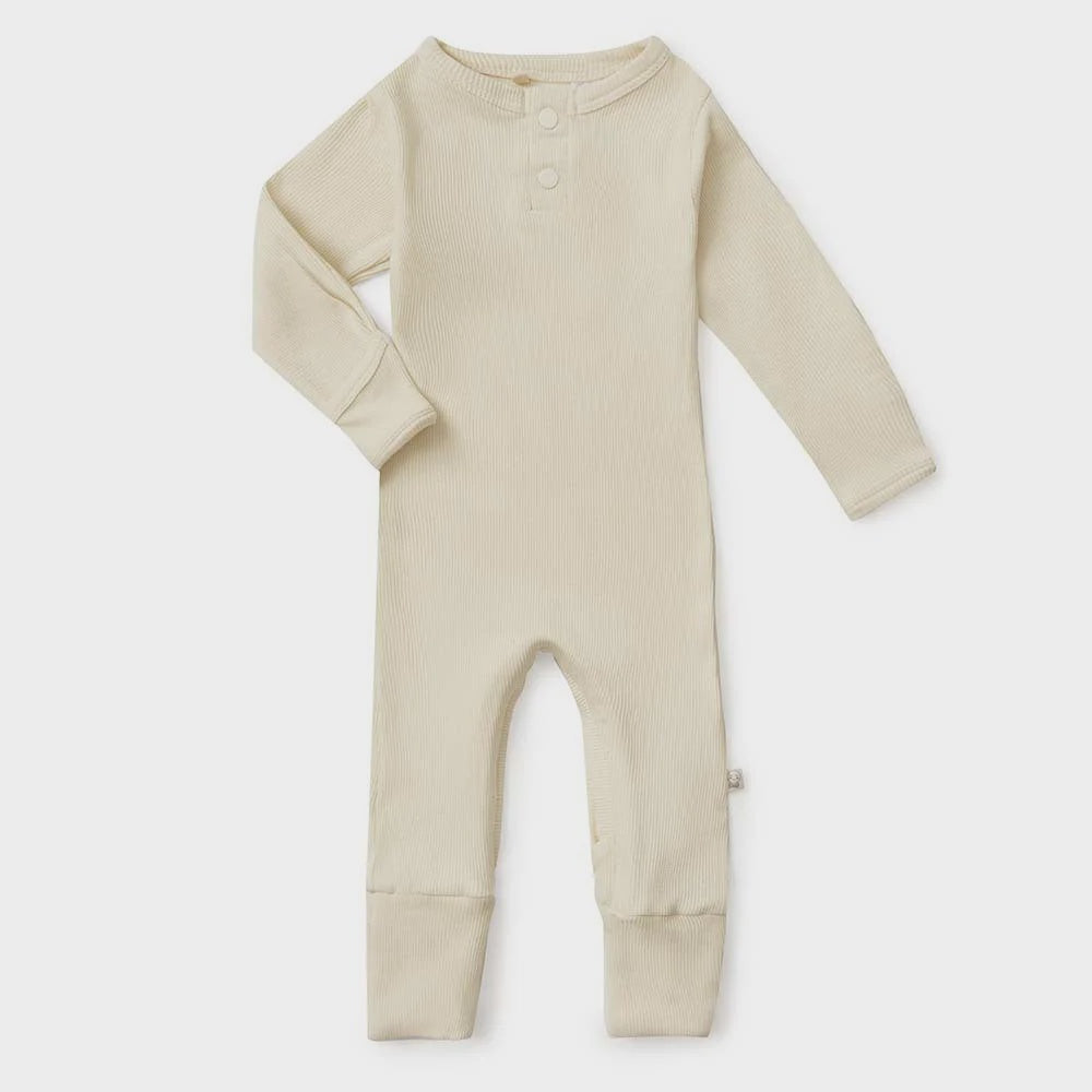 Snuggle Hunny Longsleeve Organic Growsuit Halo