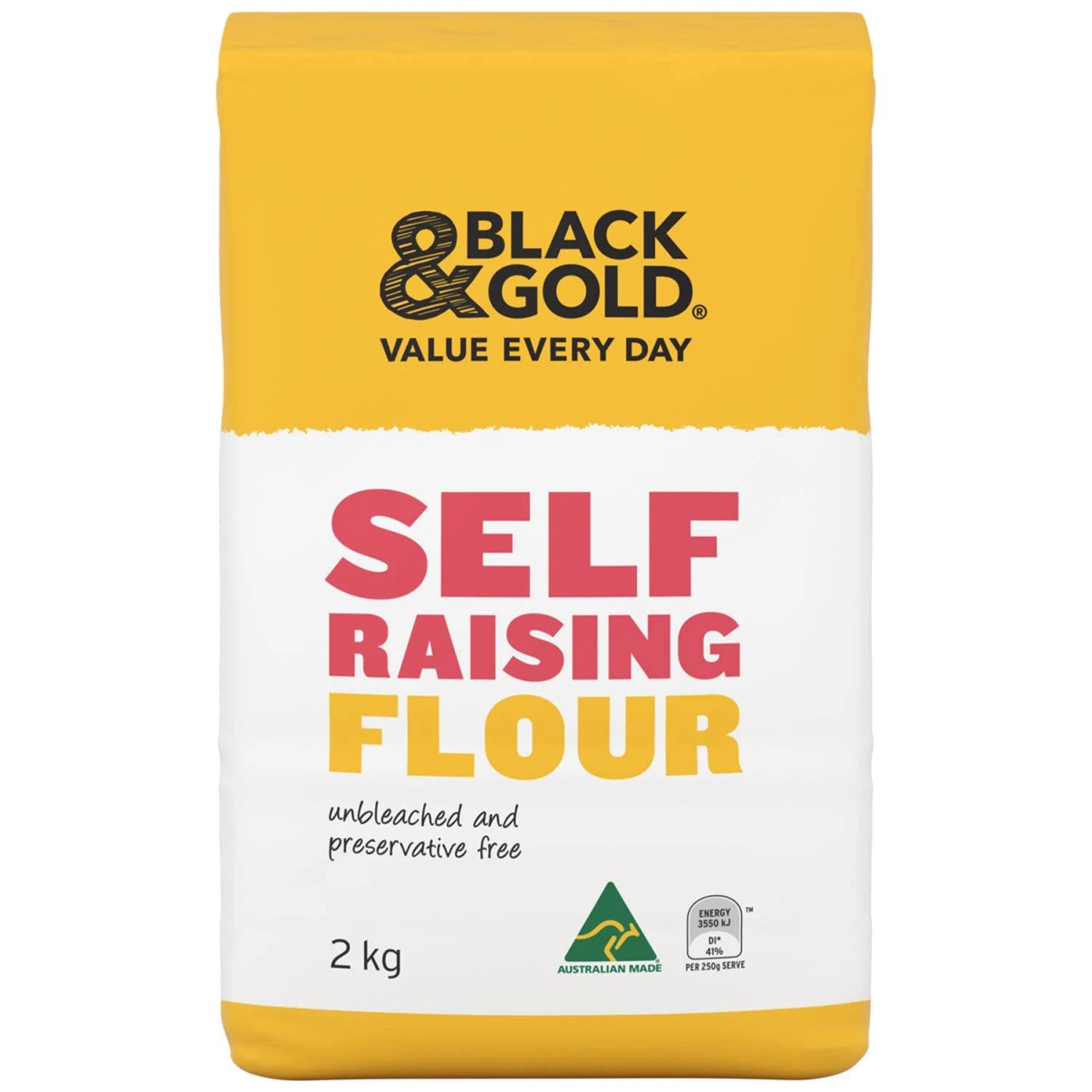 Black & Gold Self Raising Flour 2kg