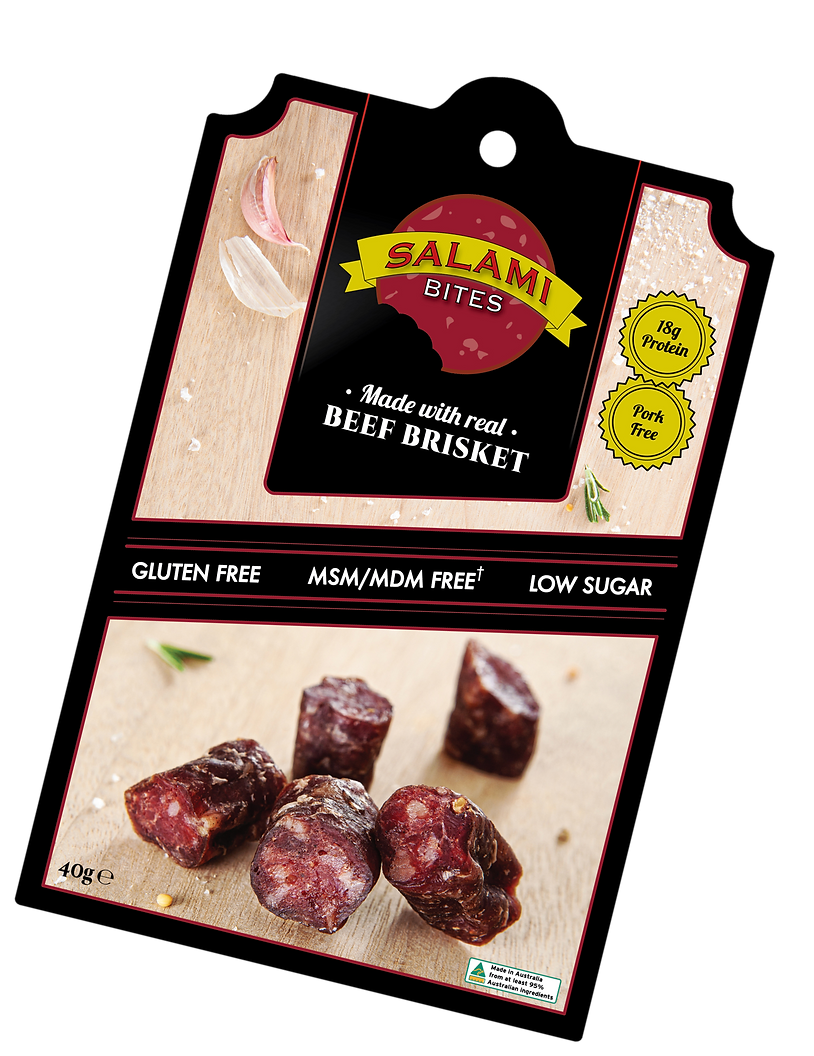 Byron Salami Bites Beef Brisket 40g