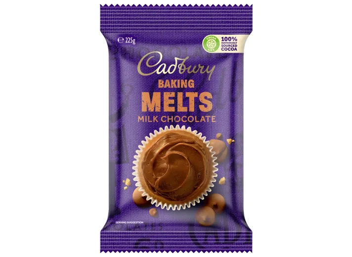 Cadbury Baking Milk Chocolate Melts 225g