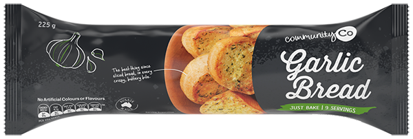 Community Co Garlic Bread 225g