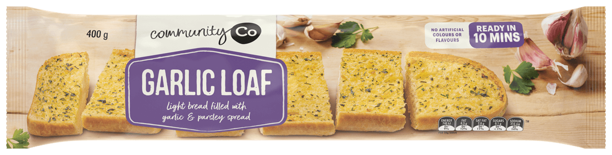 Community Co Garlic Loaf 400g