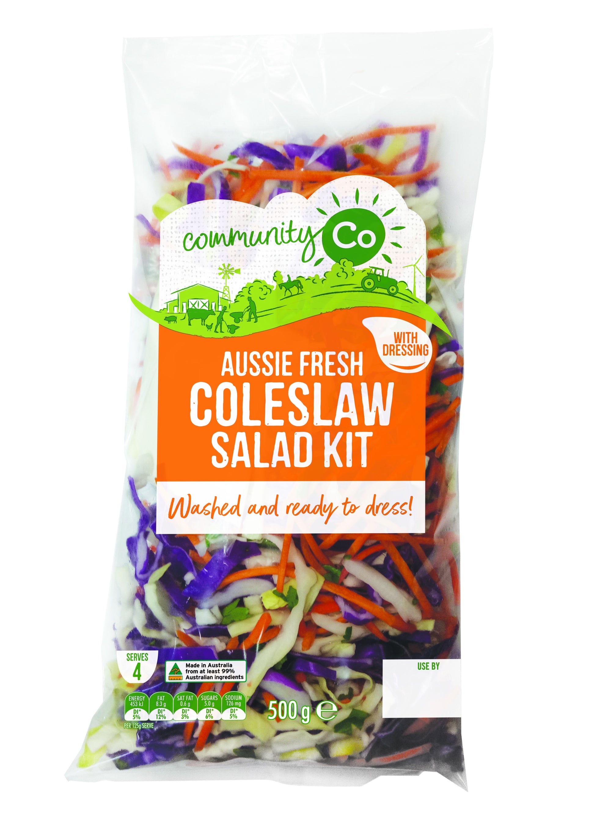 Community Co Coleslaw Kit 500gm