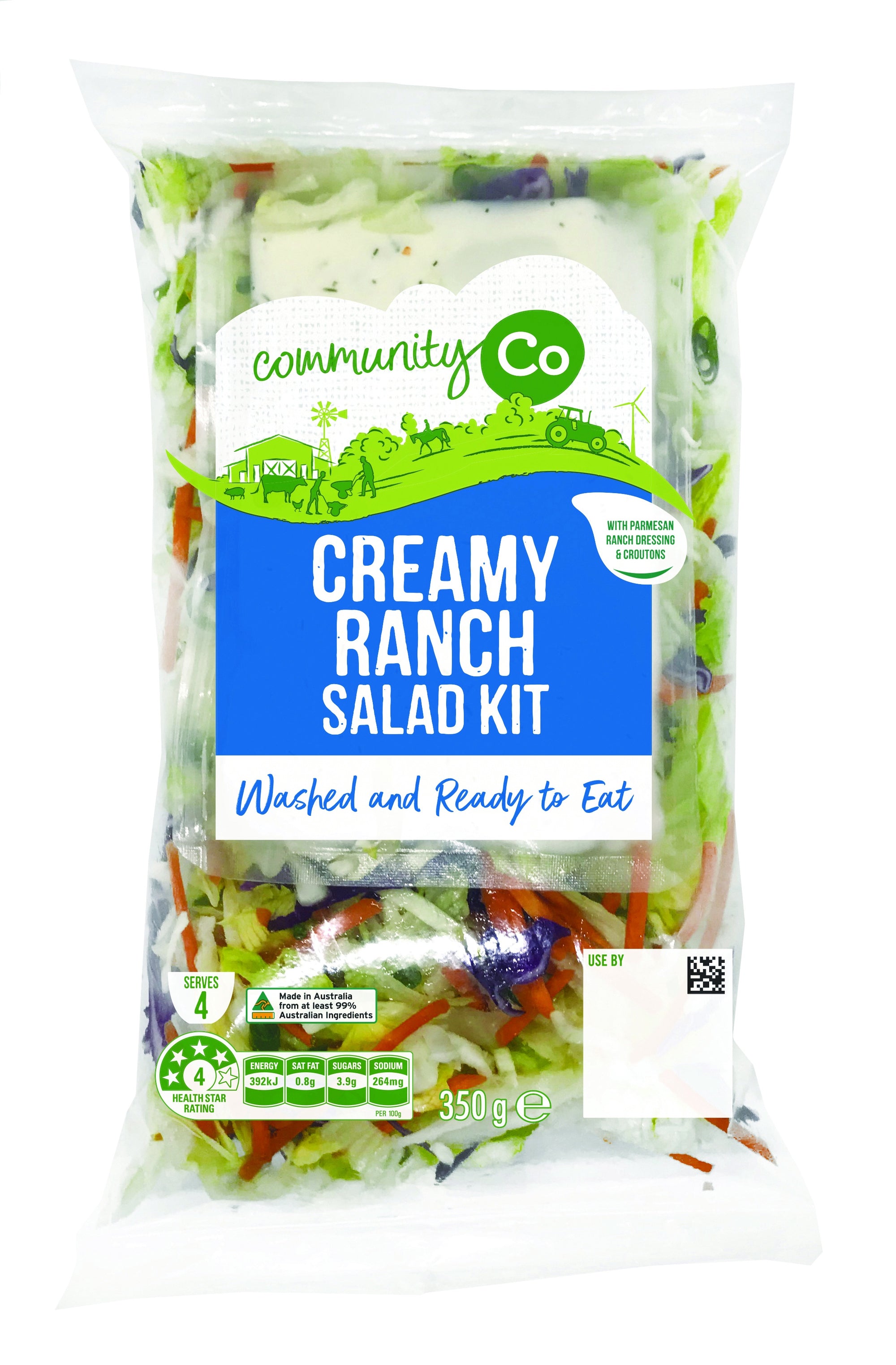 Community Co Creamy Ranch Salad Kit 350g