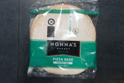 Nonna's Bakery GF Pizza Base 2Pk 380g