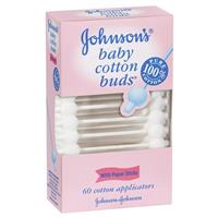 Johnson's Baby Cotton Buds 60pk