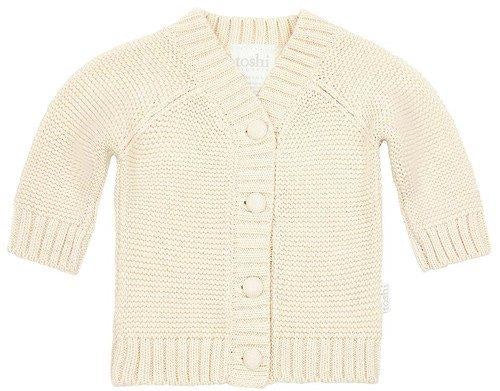 Toshi Organic Andy Cardigan Feather