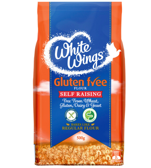 White Wings Gluten Free Self Raising Flour 500g