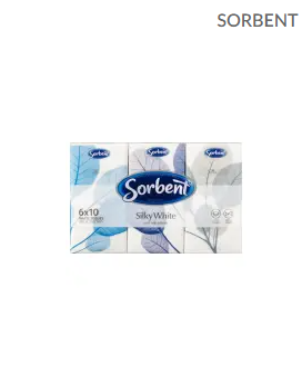 Sorbent Facial Tissues Pocket 6x10