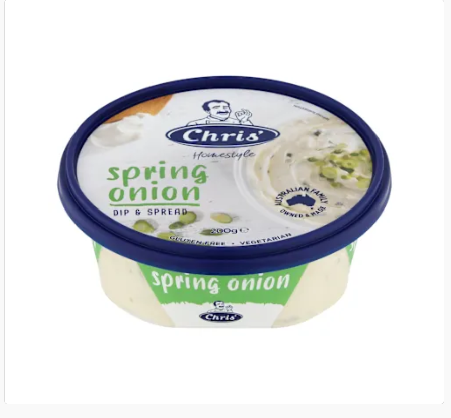 Chris's Traditional Spring Onion Dip 200g