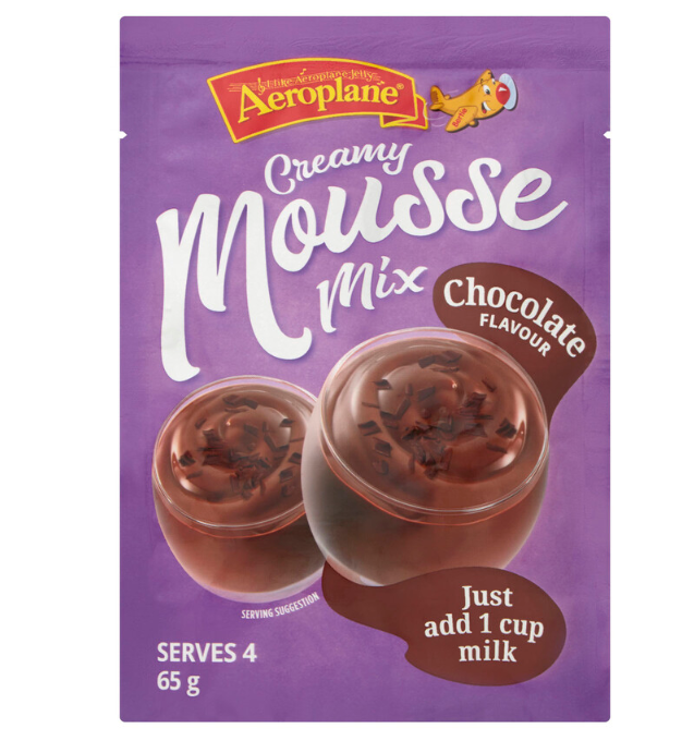 Aeroplane Mousse Chocolate 65g