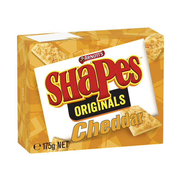 Arnott's Shapes Tasty Cheddar 175g