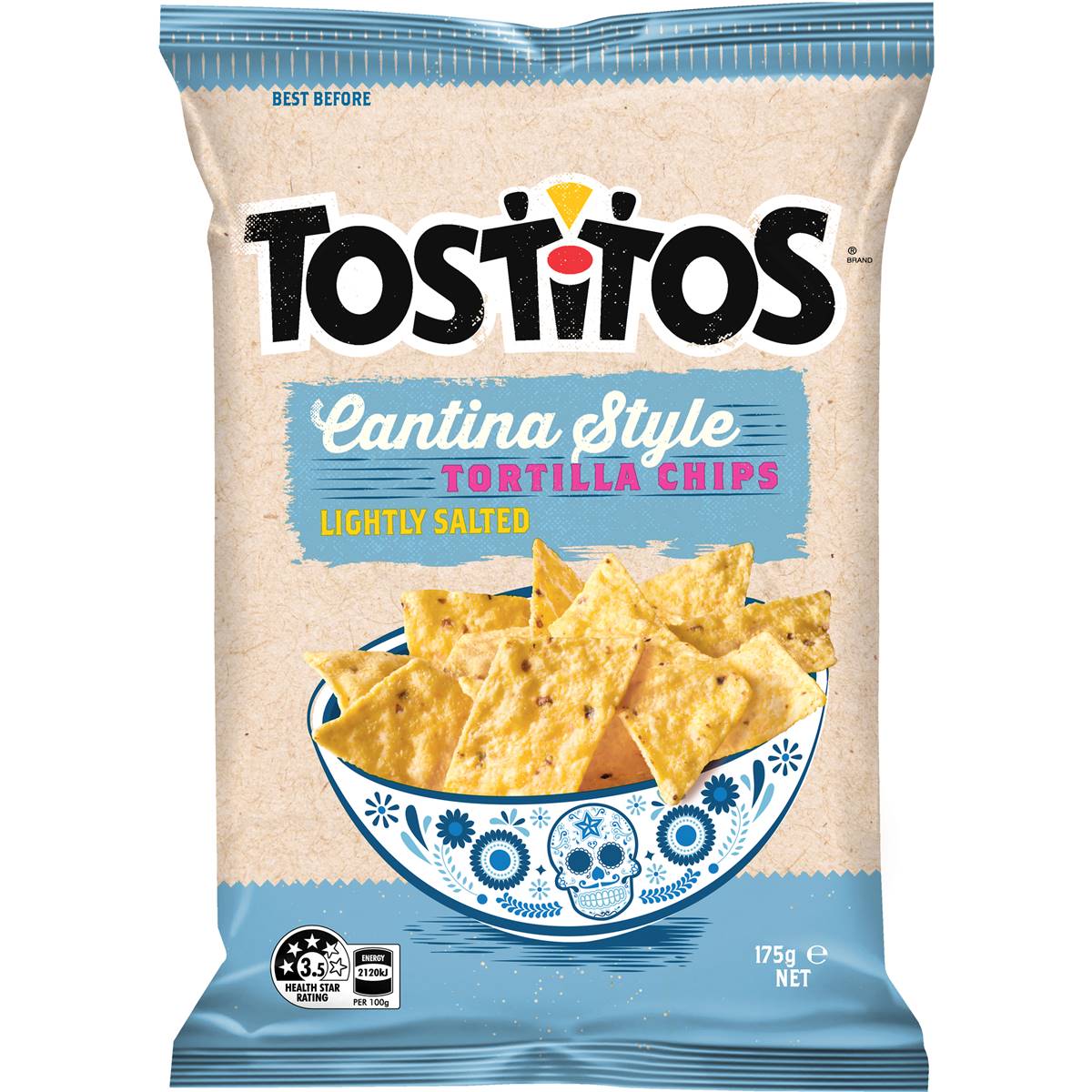 Tostitos Tortilla Chips Lightly Salted 175g