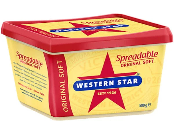 Western Star Spreadable Butter 500g