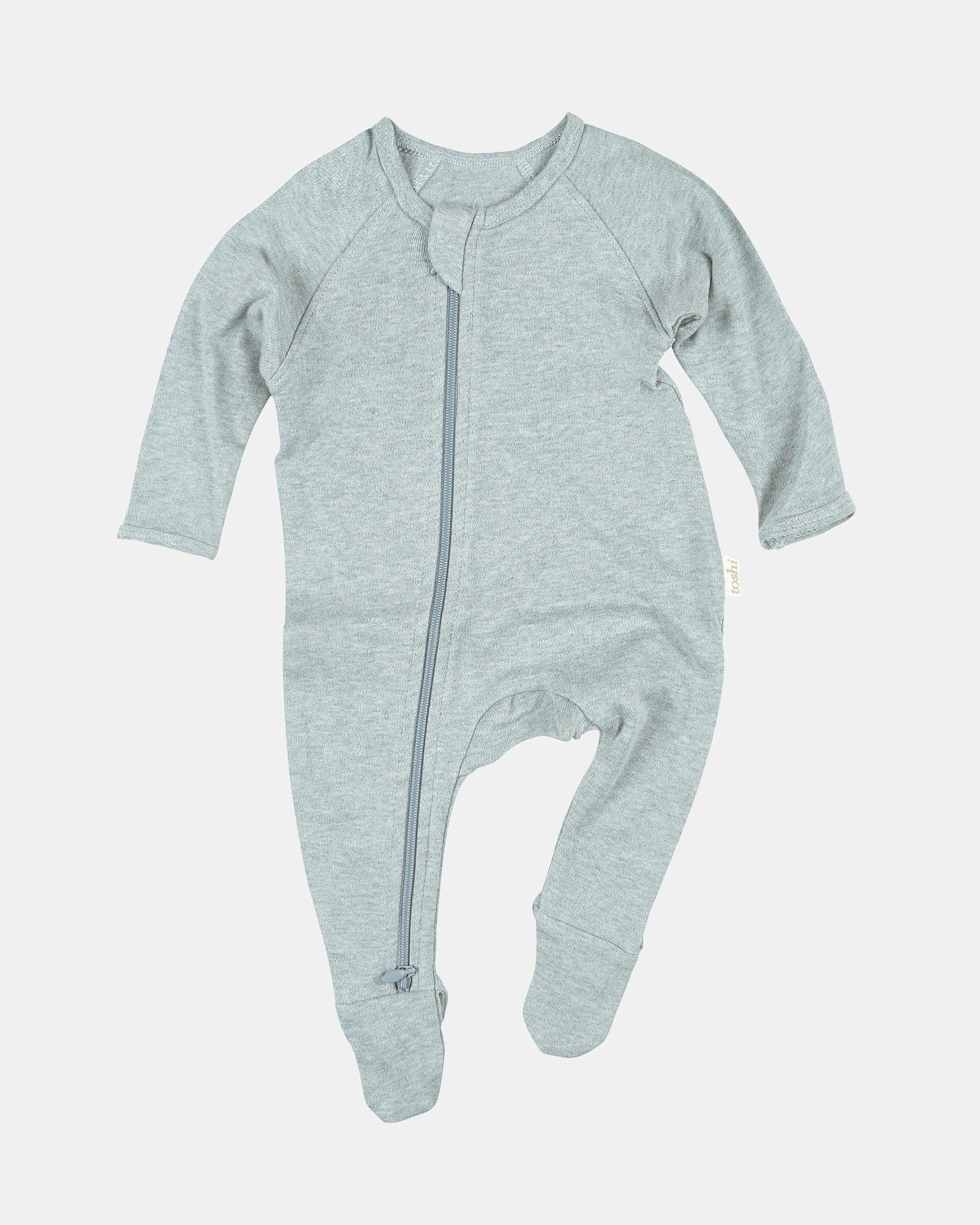 Toshi Organic Longsleeve Onesie Ice