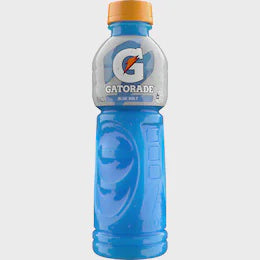 Gatorade Sports Drinks Blue Bolt Electrolyte Hydration Bottle 600ml