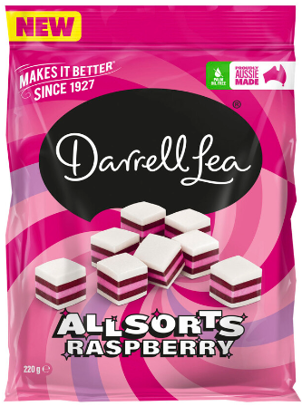 Darrell Lea Allsorts Raspberry