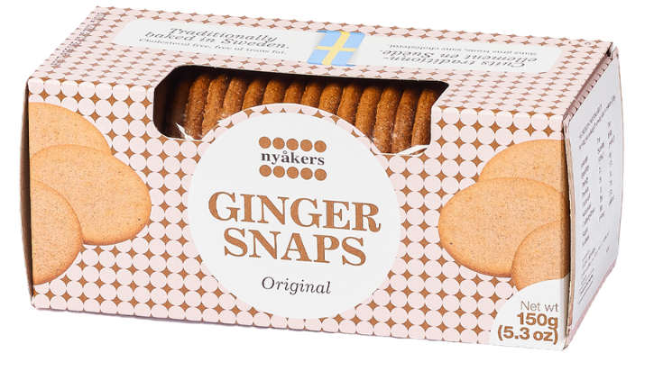 Nyakers Ginger Snaps Original 150g