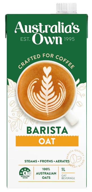 Australias Own Barista Oat Milk 1L