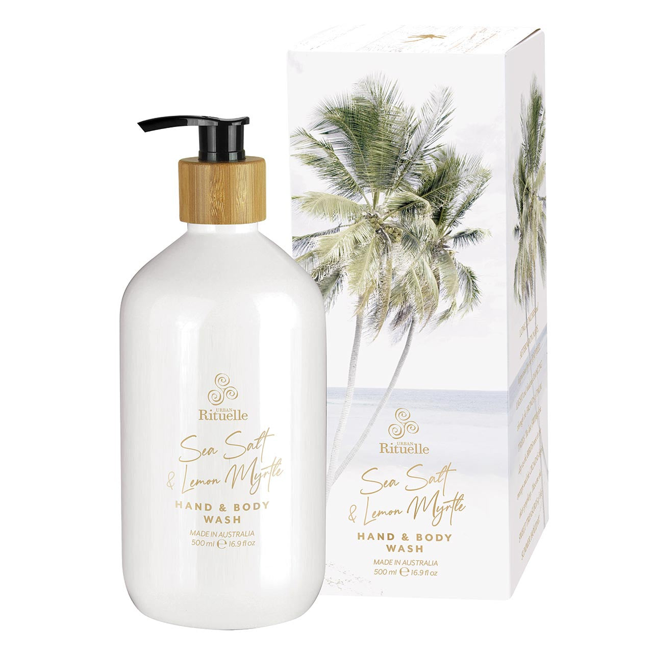 Urban Rituelle SH Hand & Body Wash Sea Salt & Lemon Myrtle 500ml