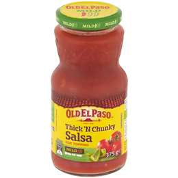 Old El Paso Thick & Chunky Salsa Medium 375g