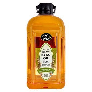 Alfa One Pure Rice Bran Oil 3L