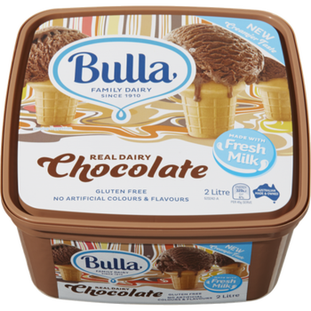 Bulla Chocolate Icecream 2L