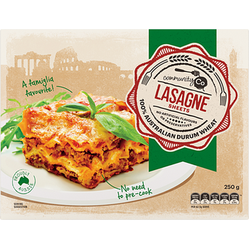 Community Co Lasagne Sheets 250g