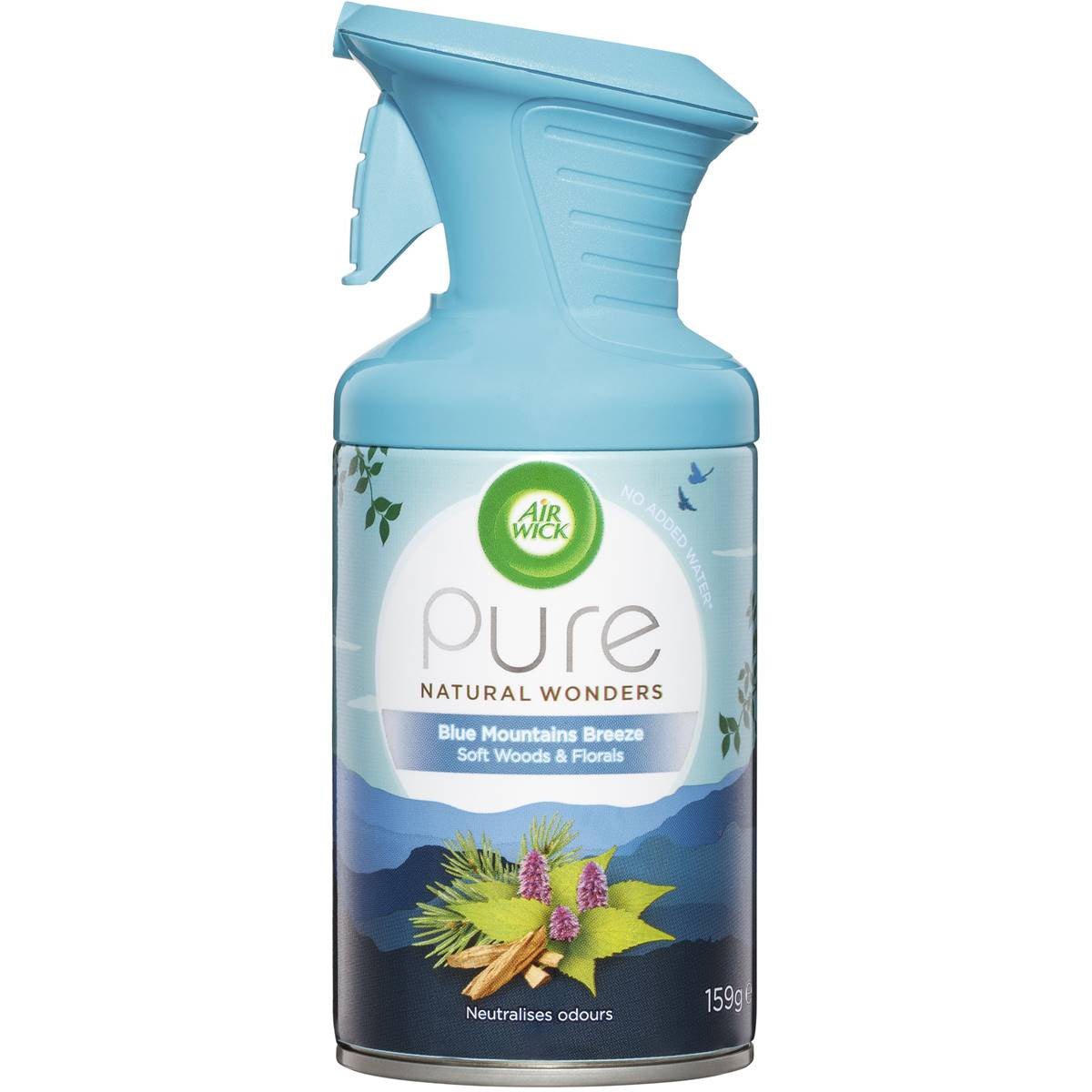 Airwick Pure Natural Aerosol Air Freshener Mountain Breeze 159g