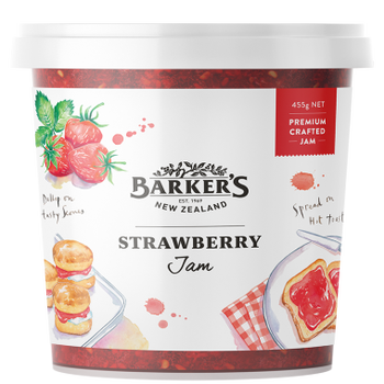 Barkers Strawberry Jam 455g