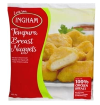 Ingham's Chicken Nuggets 1kg