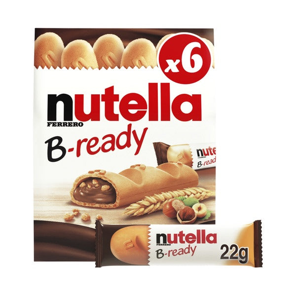 Nutella B-ready Biscuit Multipack 6 Pack