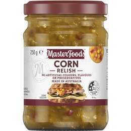 Masterfoods Corn Relish 250g